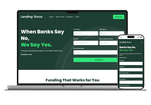 Web Development - Lending Gurus