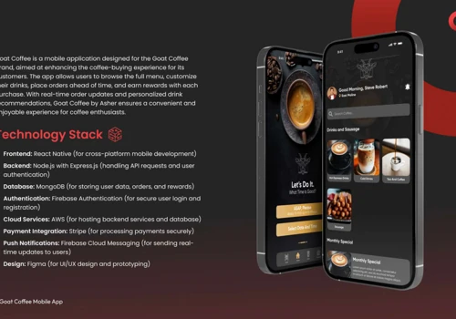 GOAT Coffee - Mobile App