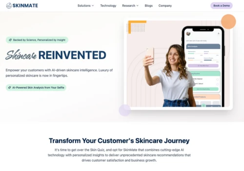 SkinMate - AI Powered Skin Analysis Tool