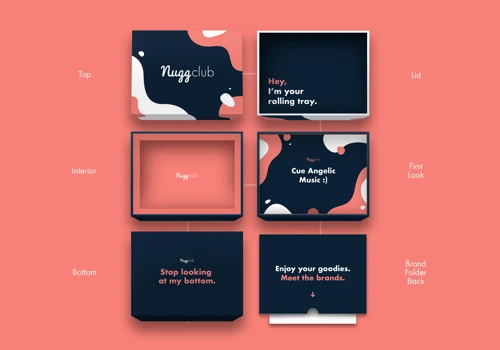 Nugg Club Package Design
