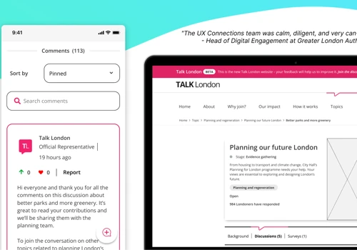 Talk London User Journey Optimisation
