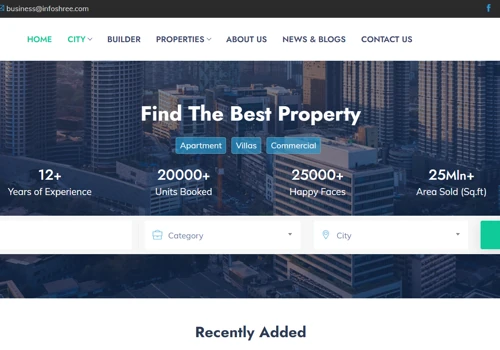 Real Estate Web Application Development