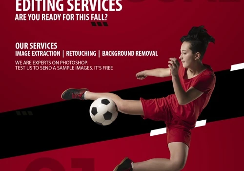 Model & product photo editing service