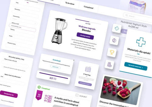 Loyalty program and e-learning system for pharmacists