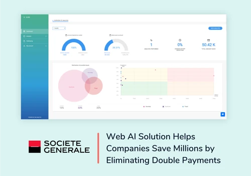 Web AI Solution to Eliminate Double Payments