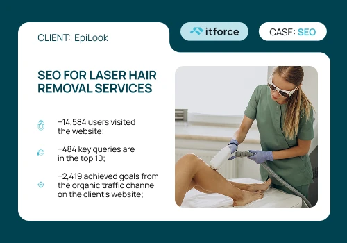 SEO for laser hair removal services