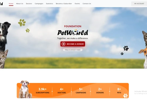 Subscription for the Pet
