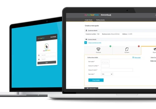 Point of sale tool for Thomson Local