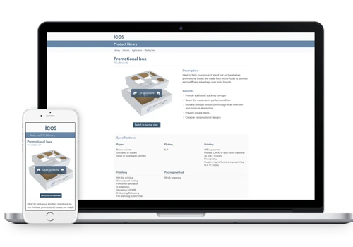 Customer portal for INDEVCO