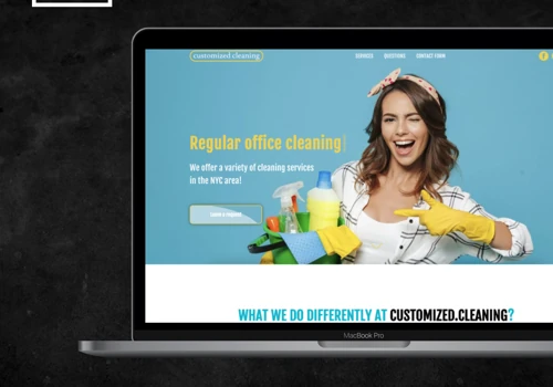 Website for cleaning company in NY