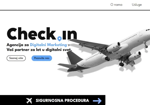 Check-in Website