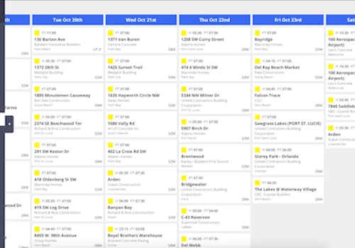 Scheduling system