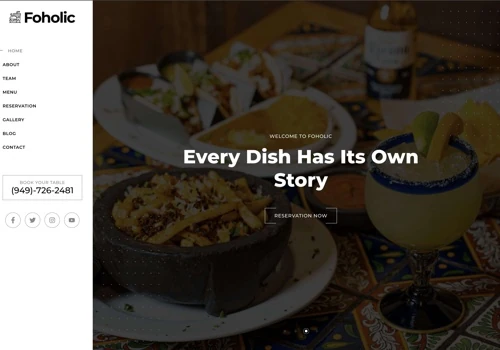 Restaurant Websites Development