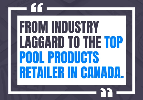 Google Ads for Pool Products Retailer