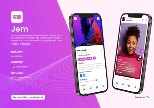 Jem - Bringing the joy to networking.