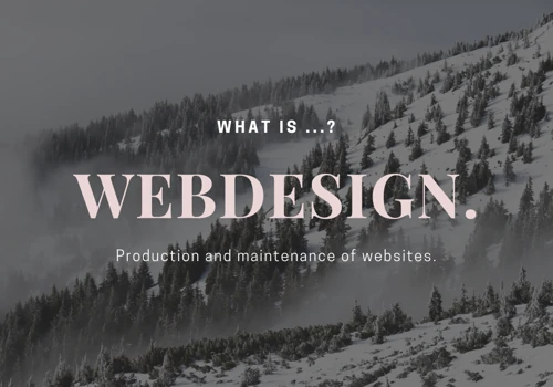 What ist Webdesign?
