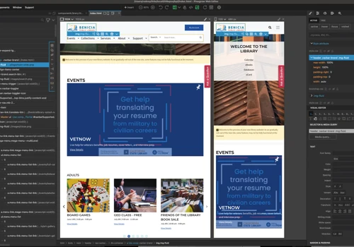 Website strategy, design, development and hosting