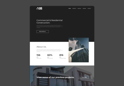 Custom Modern Web Design