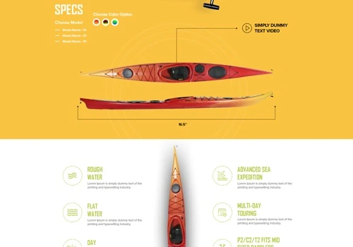 Kayak Description Page