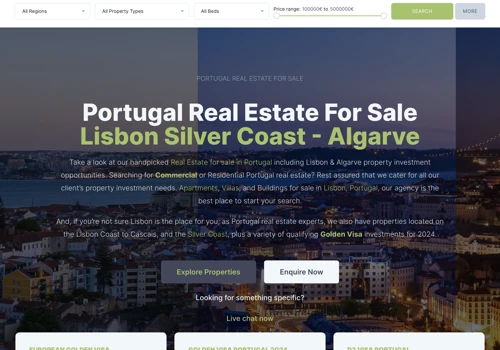 Property Lisbon - Consultancy, SEO & Website