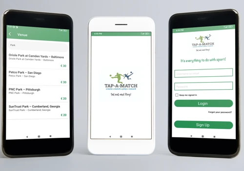 Tap-A-Match : A social media for sports