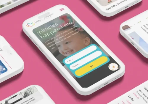 Bethany Children's Health Center Website Redesign