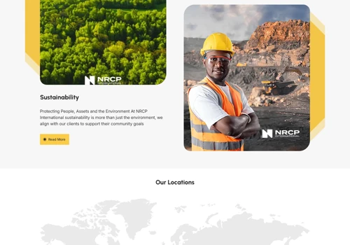 Mining Industry Website Design & Development