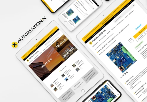 E-Commerce Development for Automation-x