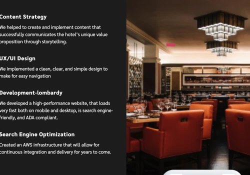 A New Commercial Voice and Improve UX.
