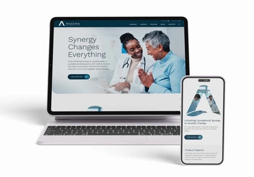 Fast Website Redesign for Growing Biopharma