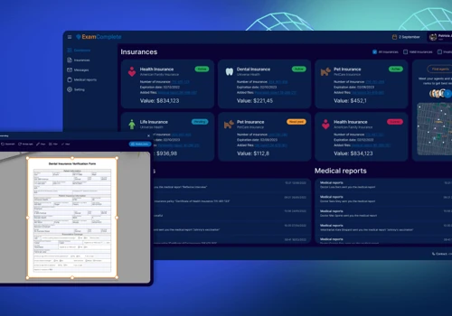 Digital platform for US health insurance
