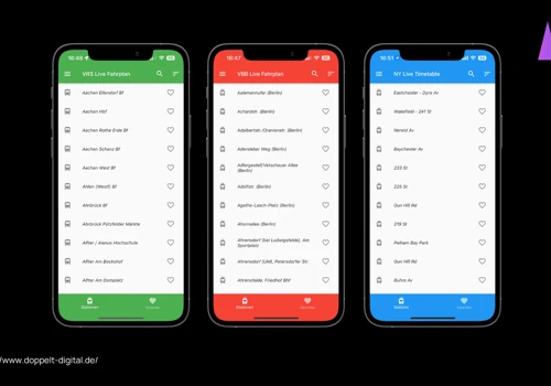 Weitere Live-Fahrplan-Apps