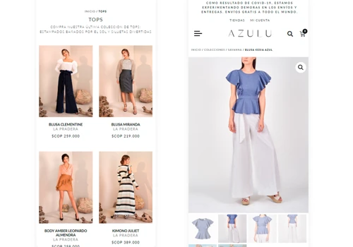 Colombian Luxury brand: Multi-lingual and Multi-currency E-commerce with Automated Shipping