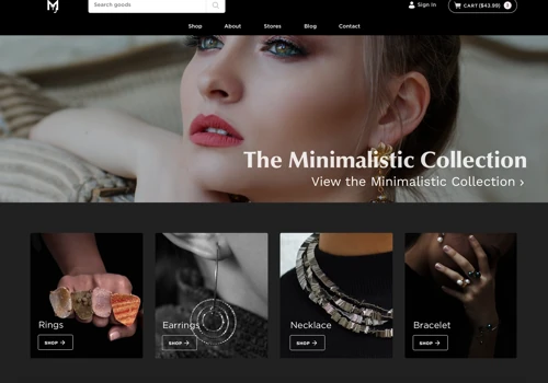 Development of Luxury E-commerce Website