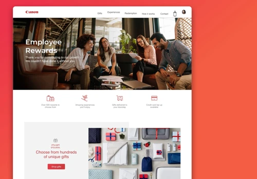 Canon Staff Rewards Platform