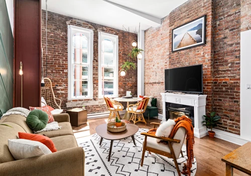 Airbnb staging and vacation rental interior design