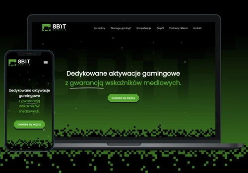 Branding & landing page for gaming agency