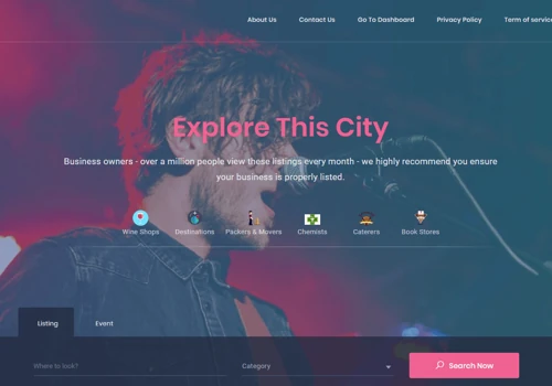 GrowthFairs - Business Directory Website