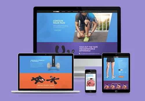 An energetic brand experience