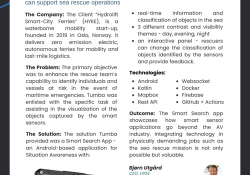 Mobile App Dev for Waterborne Mobility Company