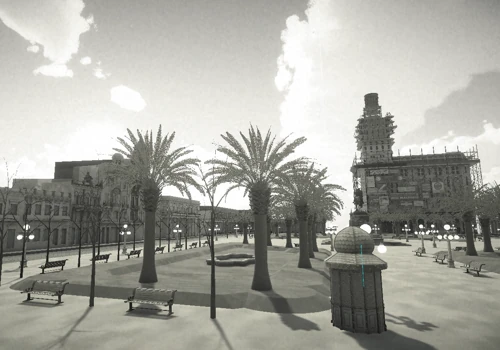 A time-traveling, photographic VR experience