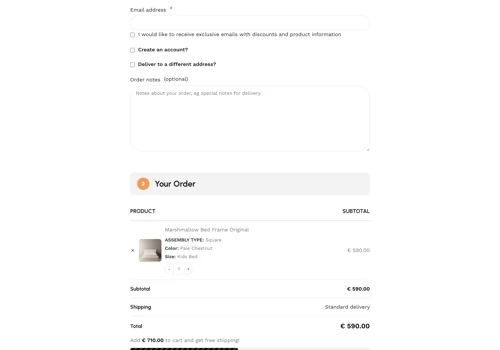 May Dream World - Ecommerce Bed Store