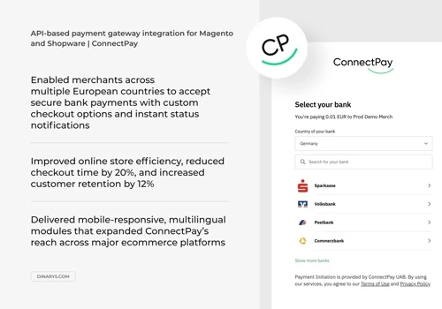 Custom payment modules for Magento and Shopware