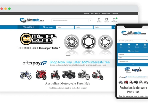 Bikemate - Automotive Ecommerce Project