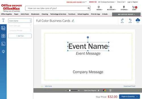 Transforming a B2B and B2C business, for Print-on-Demand at Office Depot