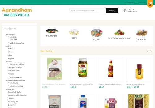 Aanandhamgroceries