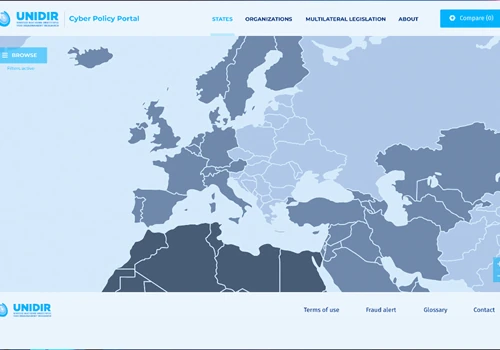 UNIDIR - Cyberpolicy portal development