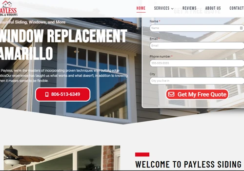 rebuilt website