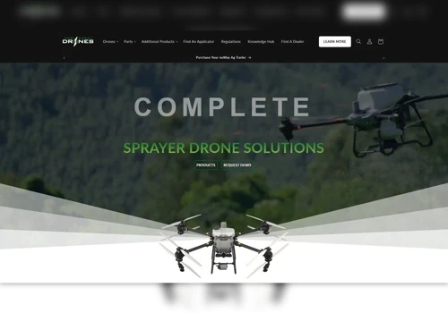 Agri Spray Drones - Agricultural Technology