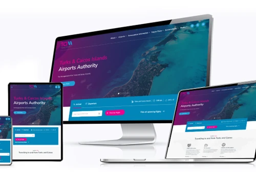 WEBSITE DEVELOPMENT for TCIAA